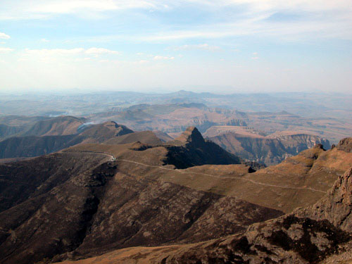 S&uuml;dafrika, Kwa Zulu Natal, Drakensberge, Buschmansmalereien, Escourt,Giants Castle, Anbear G&auml;stehaus
