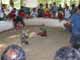Thailand, Phuket, Chalong Bay, Koh Lone, Baan Mai Resort, Cockfight 