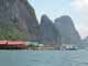 Thailand, Ao Phang-Nga, James Bond Island, Restaurant in Moslem Village 