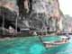 Thailand, Phi-Phi Islands, Phi-Phi Leh Island, Maya Bay, Khal Nok Island