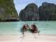 Thailand, Phi-Phi Islands, Phi-Phi Leh Island, Maya Bay, Khal Nok Island