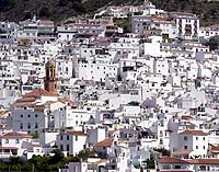 Andalusien Malaga Pueblo Blanco Competa Canillas de Albaida