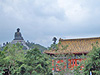 Insel Lantau - Po-Lin-Kloster. Groesste bronzene Budda-Statue der Welt