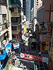 Central Escalator Hongkong - Leben links und recht des Escalators in Hongkong