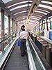 Mit 800m die laengste Rolltreppe der Welt - Central Escalator Hongkong