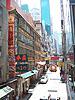 Mit 800m die laengste Rolltreppe der Welt - Central Escalator Hongkong
