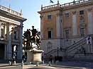 Rom Altes Rom Capitolino Am Kapitosplatz