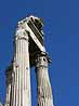 Forum Romanum. Rom Die Ruinen vermitteln immer noch einen Eindruck von der einstigen Gr&ouml;&szlig;e Roms