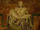 Michelangelos Piet&agrave; (1498-1500).Das bedeutendste Kunstwerk in Petersdom in Rom