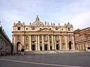 Die Basilica di San Pietro, der Petersdom ist die ber&uuml;hmteste Kirche und wichtigse katholische Pilgerst&auml;tte der Welt und au&szlig;erdem die Sehensw&uuml;rdigkeit  Roms.