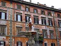 Fotos von Rom Stra&szlig;en Gassen Piazzas Pal&auml;ste Piazza Farnese Campo de Fiori Piazza Navaona Pantheon Kolosseum Hotel Unterkunft St&auml;dtereise Rom Flug Rom 