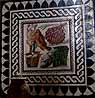 Galleria dei Candelabri. R&ouml;misches Mosaik mit Stilleben aus Mitte des 2.Jh. nach Chr.