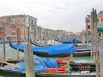 Venedig - Gondeln am Canal Grande