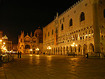 Venedig bei Nacht  - Plazzetta San Marco - Palazzo Ducale
