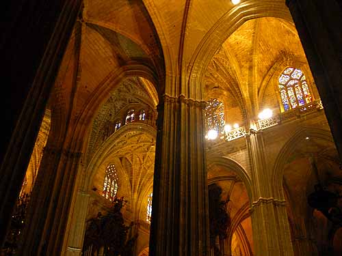 Kathedrale in Sevilla - Andalusein