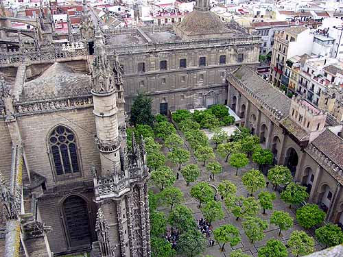 Sevilla - Kathedrale - Pation de los Naranjos
