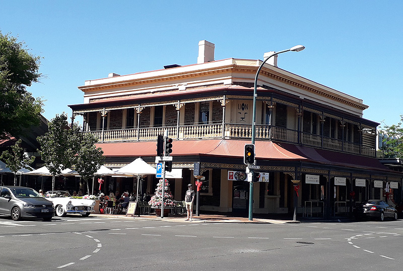 The Lion Hotel in North Adelaide