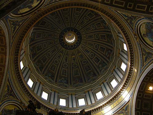 Kuppel des Petersdoms in Rom