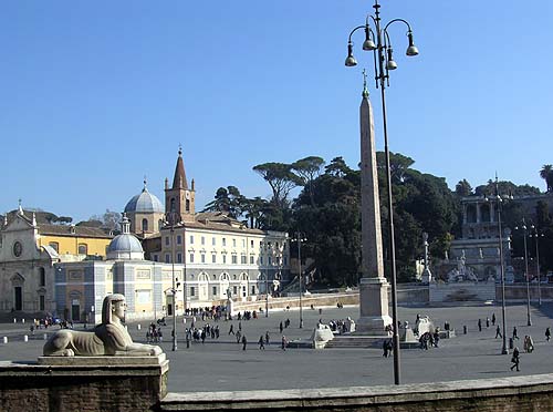 Rom Piazza del Popolo Rom