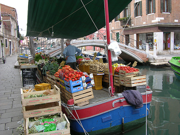 Venedig - Gemüseverkauf