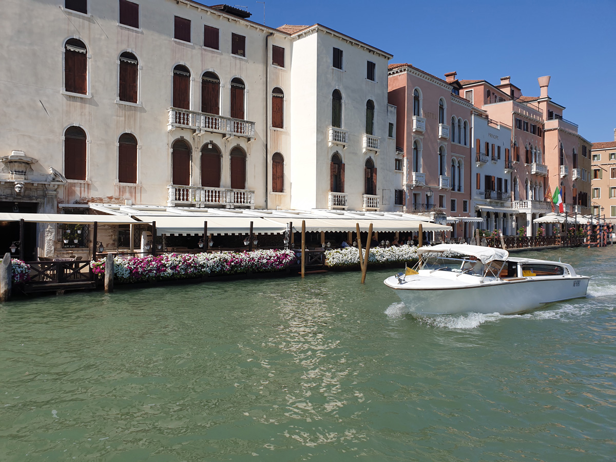 Am Canal Grande in Venedig