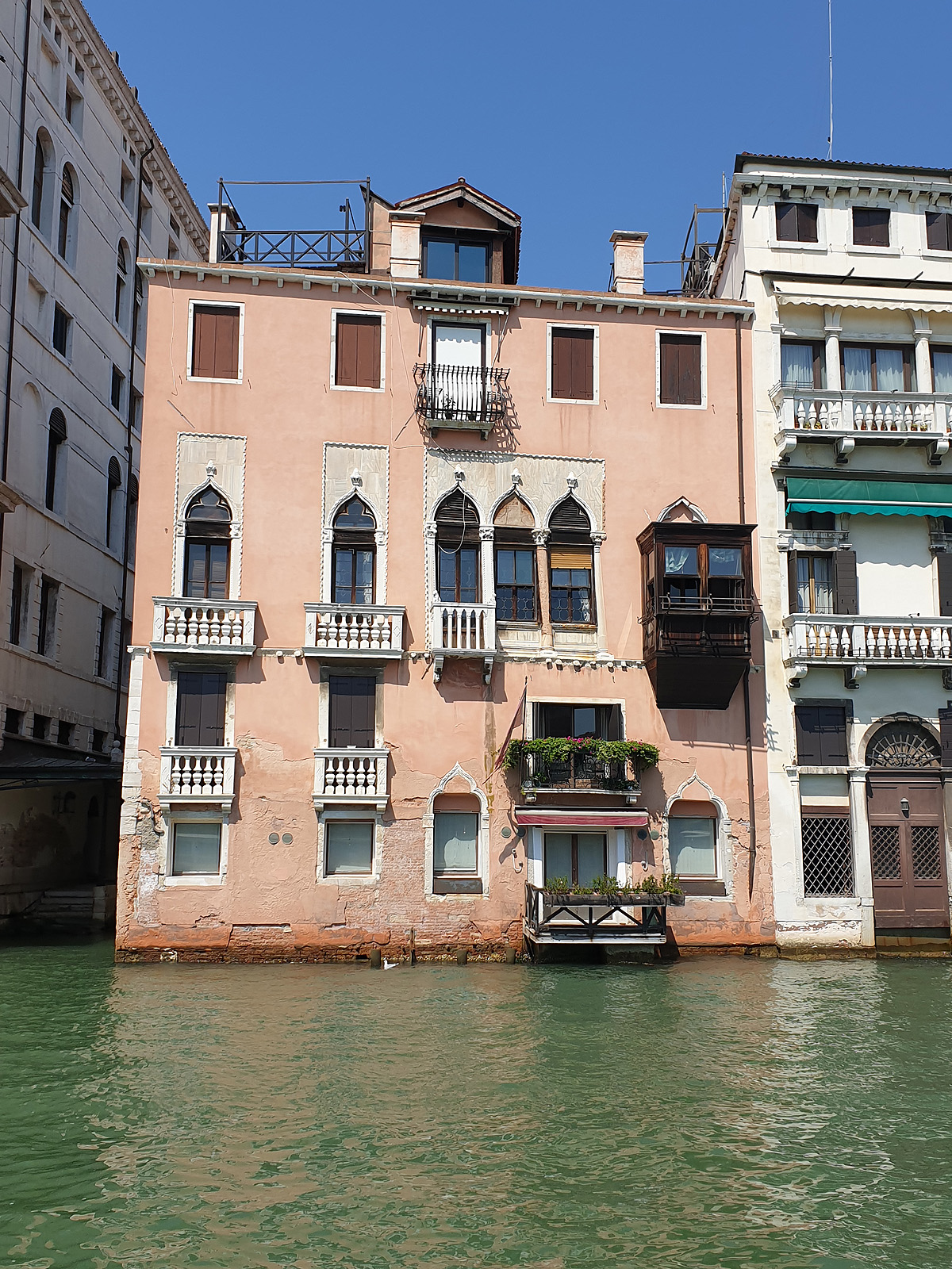 Palazzo Minotto Barbarigo am Canal Grande in Venedig