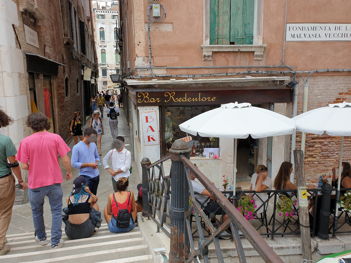 Stadtteil San Marco in Venedig - Campiello Feltrina - Cicchetti Bar