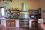 Gourmet Kueche Beachvilla, W-LAN, Villa, Strandvilla, Interior, Beach Villa Strand von Waiara, Maumere, Insel Flores, Indonesien, Internet