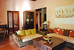 W-LAN, Villa, Strandvilla, Interior, Beach Villa Strand von Waiara, Maumere, Insel Flores, Indonesien, Internet